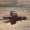 Vintage I Sorby Carpenter’s Rosewood & Brass Mortise Gauge - Good Condition