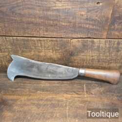 Vintage J. Harrison Norfolk Pattern Billhook - Sharpened & Honed