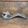 Vintage 10" Cast Steel Adjustable Clyburn Spanner - Good Condition