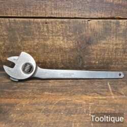 Vintage Buck & Hickman 13" Adjustable Spanner Stamped No: 5 - Good Condition