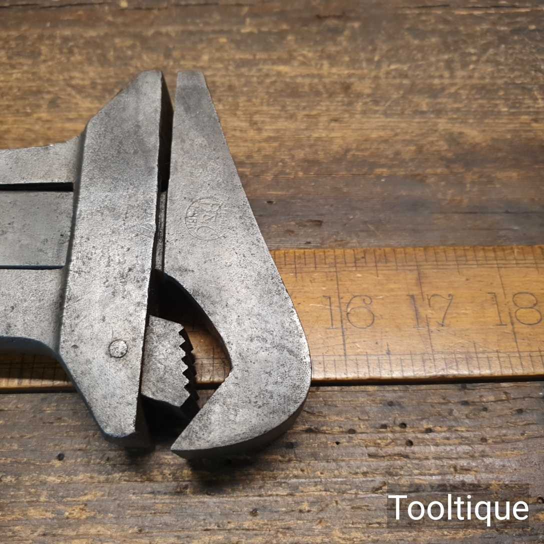 Vintage 15 ½” Bemis & Call Co. USA Adjustable Hawk Bill Double Jaw