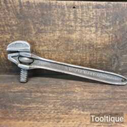Vintage 10" Little Giant Greenfield Mass USA Pat 1052313 Adjustable Wrench