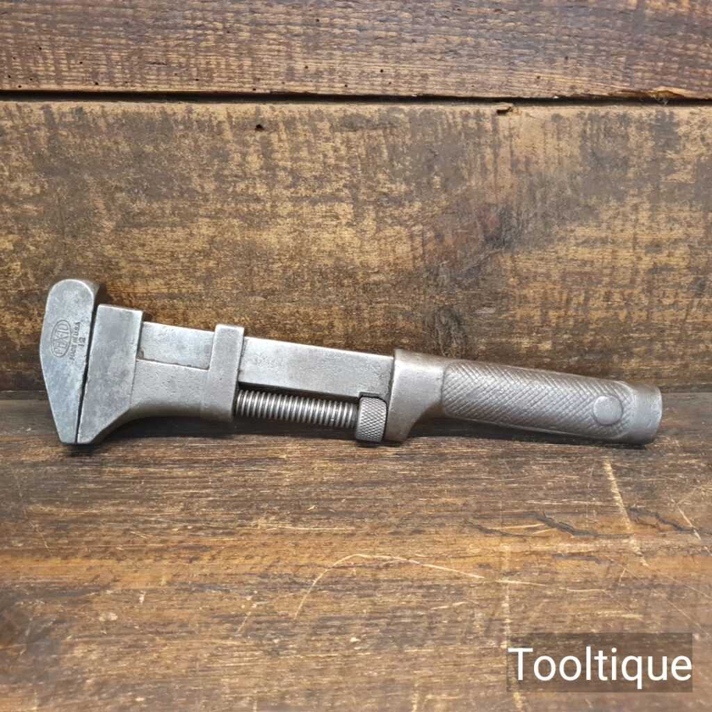 Vintage 12” Pexto USA No: 12 Adjustable Cast Steel Wrench - Good Condition