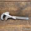 Vintage 10" Cast Steel Radial Parrot-Nose Pipe Wrench - Good Condition