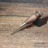 Vintage Leatherworking Awl with Beechwood Handle - Good Condition