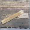 Scarce Vintage Rabone Brass Bound Boxwood Ruler No: 1101