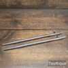 Vintage ½” Pair Of 13” Cast Steel Drawbore Pins - Good Condition