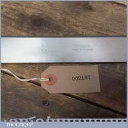 Vintage Rabone Chesterman No: 92B Engineers Steel Straight Edge