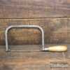 Vintage Eclipse No: 7 CP. 12 ½” Wide Junior Hacksaw - Good Condition