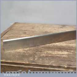 Vintage Maun Engineers Steel Straight Edge Measuring 35 ½”