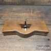 Vintage 10" Wooden Closed Throat Hand Router Plane - Good Condition