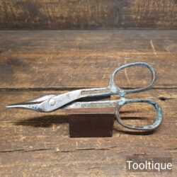 Vintage Modelmakers No: 1001 Gilbow 7” Tin Snips - Sharpened Ready To Use