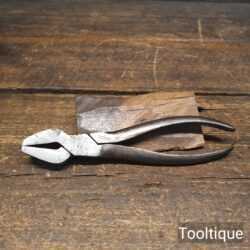 Vintage Glaziers Marples & Sons 7 ¼” Cast Steel Pliers - Good Condition