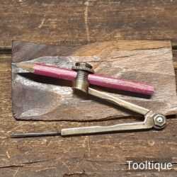 Vintage Pair of Helix 4” Brass & Steel Dividers - Good Condition