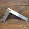 Vintage 8" Stanley USA No: 12 Cast Steel Calibrated Square - Good Condition