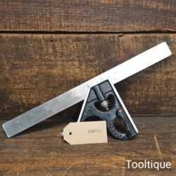 Vintage Rabone Chesterman No: 1902 Cast Steel Adjustable Combination Square