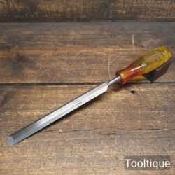 Scarce Vintage Marples Shamrock M373 ¾” Bevel Edge Paring Chisel - Sharpened Honed