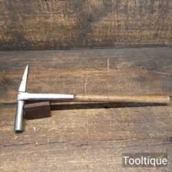 Vintage Leatherworkers Or Upholsterers Strapped Tack Hammer - Good Condition