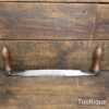 Vintage Isaac Greaves Carpenter’s Curved Drawknife - Sharpened Honed