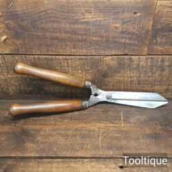Vintage Brades Cast Steel Gardeners Trimming Shears - Sharpened Ready For Use
