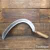 Vintage No: 2 Gardeners’ Sickle or Slasher Hook Tool - Sharpened Ready For Use