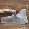 Antique Carpenters French Side Axe - Fully Refurbished Sharpened & Honed