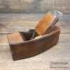 Vintage C. Childs Beechwood Coffin Shaped Smoothing Plane - Lapped Flat