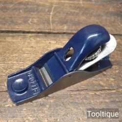 Vintage Record No: 0102 Block Plane - Fully Refurbished Ready To Use