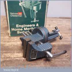 Vintage Rabone Chesterman 3” Jaws Swivelling Engineers Vice Clamps