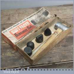 Vintage Thorlite Soft Faced Hammer Set With Multiple Shaped Heads