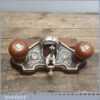 Vintage Pattern Makers Copy Stanley No: 71 Router Plane Gunmetal Mahogany Base