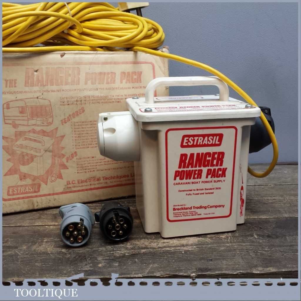 Estrasil Ranger Power Pack 240v 12 Volt Caravan / Boat Transformer Tooltique