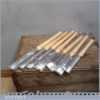 Set Of 7 Professional High Speed Steel (HSS) Wood Turning Chisels