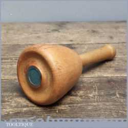 Woodcarvers mallet With Nice Shape Tapered 4” Wide Head