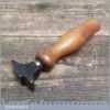 Vintage Cobblers Edge Iron Tool For Leather Working - Good Condition