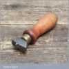 Vintage Bookmakers Leatherworkers Iron Tool - Good Condition