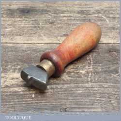 Vintage Bookmakers Leatherworkers Iron Tool - Good Condition