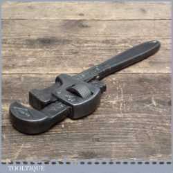Vintage Walworth No: 10 Stillson Wrench Made In The USA - Good Condition