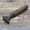 Vintage Leatherworking Cobblers Glazing Iron Tool - Marked Number 3