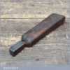 Vintage Leatherworking Cobblers Glazing Iron Tool - Good Condition
