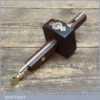Vintage Marples Adjustable Screw Rosewood And Brass Mortice Gauge