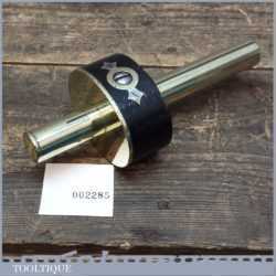 Vintage Ebony & Brass Stem Mortice Gauge With Adjustable Screw