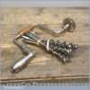 Vintage Stanley No: 75 Wooden Handled Ratchet Brace - Ten Twist Bits