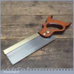 Vintage E.T Roberts & Lee 8” Fine Dovetail Saw - Sharp And Straight