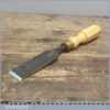 Vintage I SORBY 1 ½” Firmer Chisel With Boxwood London Pattern Handle