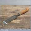 Vintage I & H SORBY 1 ½” Firmer Chisel With Boxwood London Pattern Handle