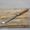 Vintage 1 7/32” John Bull Hearnshaw Bros Woodturning skew chisel - 18 1/2” Long