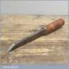 Special Vintage William Outram & Son Of Sheffield 7/8” Wide Mortice Chisel