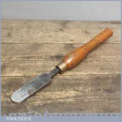 Vintage 1 7/8” Wide Woodturning Round Scraper Chisel Measuring16” Long