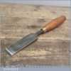 Vintage Woodcock Of Sheffield 1 17/32” Wide Firmer Chisel - Good Condition
